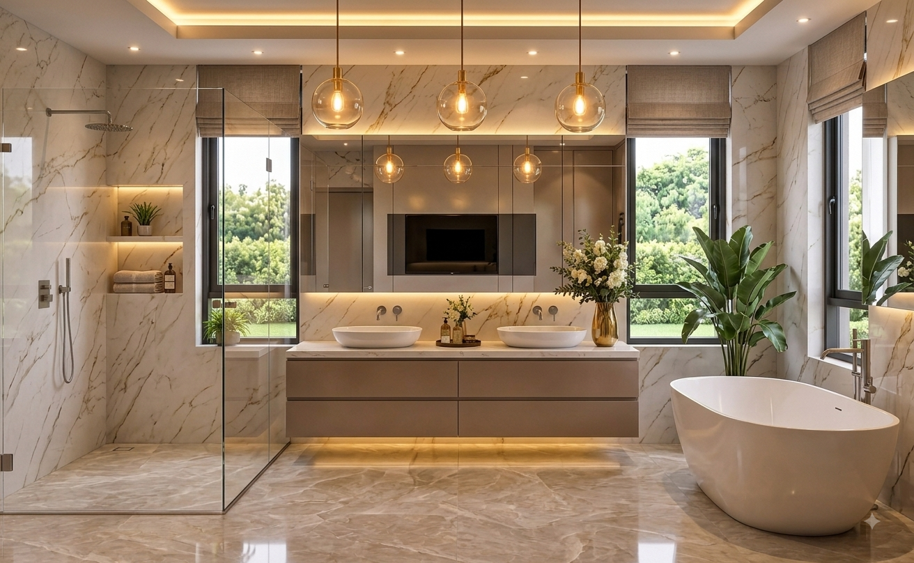 Bathroom at Social Villa Jodhpur